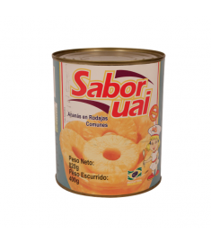 Abacaxi em Calda  Sabor Uai lata 400 g