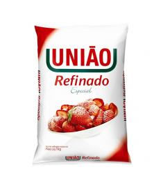 Açúcar Refinado união pacote 1 kg