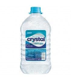 Água mineral Crystal sem gás pet 5 l