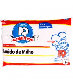 Amido de milho PQ pacote 1 kg