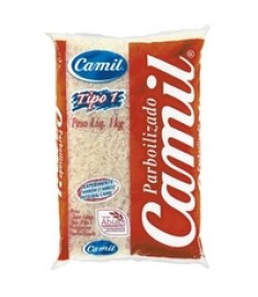 Arroz parboilizado Camil T1 pacote 1 kg