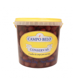 Azeitonas Pretas balde 2 kg (Azapa com caroço, Fatiada, Sem Caroço)
