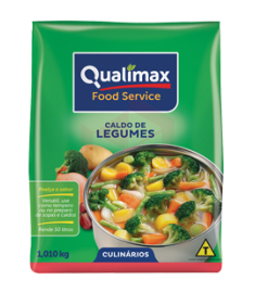 Caldo de legumes Qualimax pacote 1,01 kg