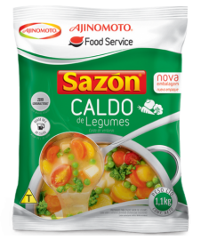 Caldo de legumes Sazón pacote 1,1 kg