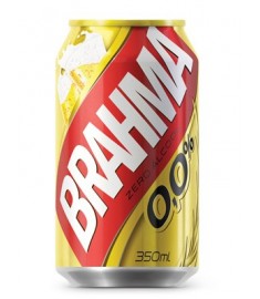 Cerveja Brahma zero álcool 0,0% lata 350 ml