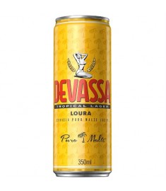 Cerveja Devassa lager loura lata 350 ml