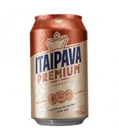 Cerveja Itaipava premium lager lata 350 ml