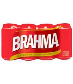 Cerveja Brahma pilsen lata 350 ml