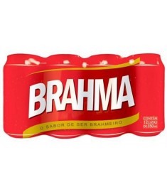 Cerveja Brahma pilsen lata 350 ml