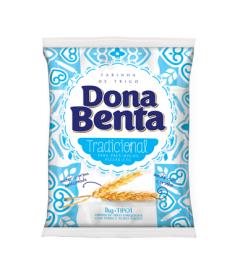 Farinha de trigo Dona Benta tipo 1 pacote 1 kg