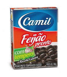 Feijão preto Camil pronto TP 380 g