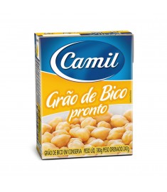 Grão de bico pronto Camil TP 380 g