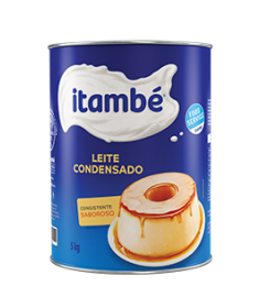 Leite condensado Itambé lata 5 kg