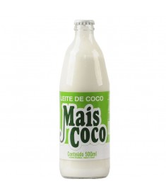 Leite de coco Mais Coco vidro 500 ml