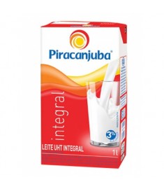 Leite UHT integral Piracanjuba TP 1 l