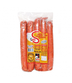 Linguiça Tipo Calabresa Sadia Reta Pacote 2,5 kg