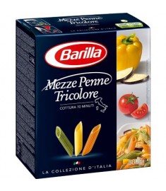 Macarrão mezze penne tricolore Barilla 500g