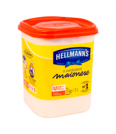 Maionese Hellman's balde 3 kg