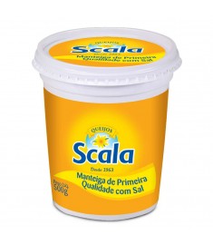 Manteiga Scala com sal pote 500 g