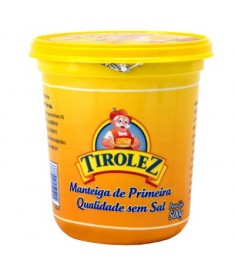 Manteiga Tirolez sem sal pote 500 g