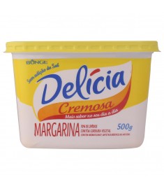Margarina Delícia com sal pote 500 g