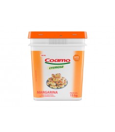 Margarina Coamo 80% com sal balde 15 kg
