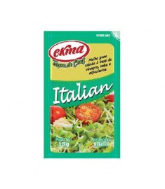 Molho para salada Ekma italian sachê caixa 120 x 18 g