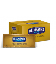 Mostarda Hellmann's sachê caixa 182 x 7 g