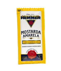 Mostarda Hemmer sachê caixa 190 x 7 g