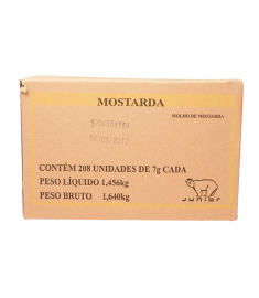 Mostarda junior sache caixa 208 x 7 g