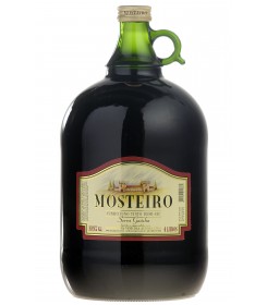 Vinho Mosteiro tinto demi-sec garrafão 4 l